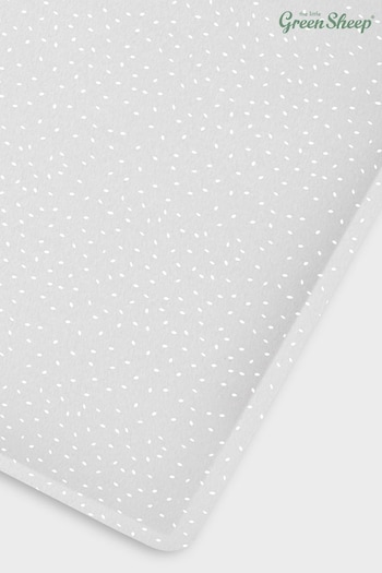 The Little Green Sheep Grey Cot and Cot Bed Fitted Sheet (C67654) | £25