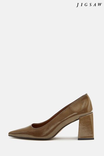 Jigsaw Isabel Court Brown Shoes (C67885) | £150