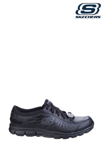 Skechers Black Eldred Occupational Shoes (C68449) | £77