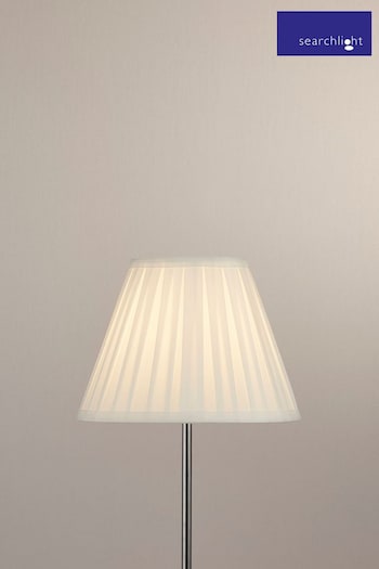 Searchlight White Belle Pleated Lamp Shade (C68580) | £20