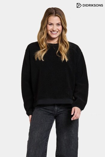 Didriksons Black Della Wns Sweater (C68599) | £55