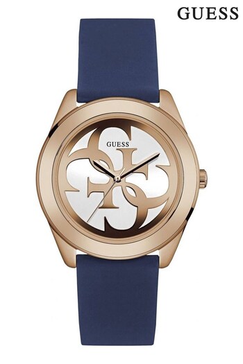 Guess Ladies Blue Twist Watch (C68651) | £99