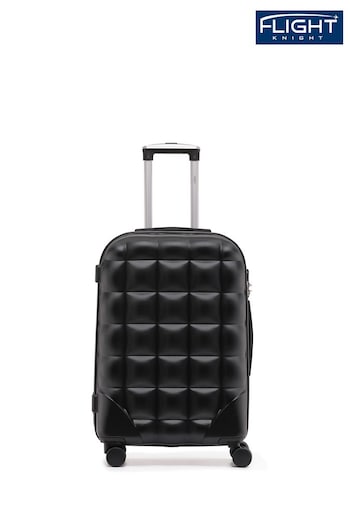 Flight Knight Medium Hardcase Lightweight Check In Suitcase With 4 Wheels (C68953) | £60