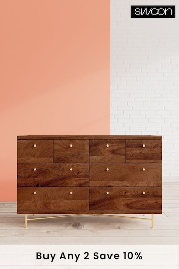 Swoon Natural Halle Chest of Drawers (C69597) | £839