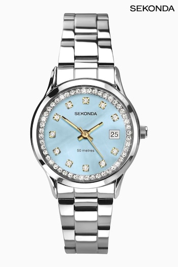 Sekonda Ladies Blue Stainless Steel Bracelet Watch (C69772) | £49.99