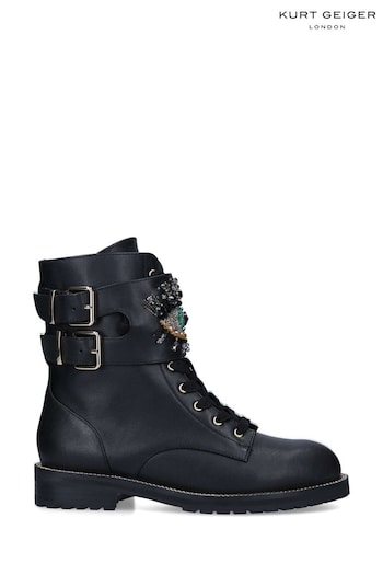 Kurt Geiger London SUTTON EYE Black Boots (C69945) | £199