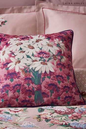 Laura Ashley Mulberry Purple Mirfield Cushion (C70414) | £50