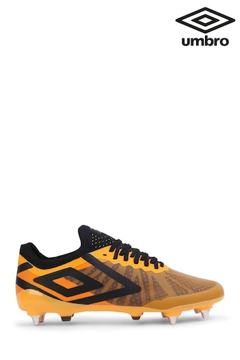 Umbro Orange Velocita VI Pro Firm Ground Football Boots (C70426) | £185