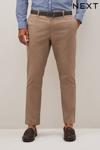 Stone Natural Slim Smart Chino Trousers (C71316) | £38