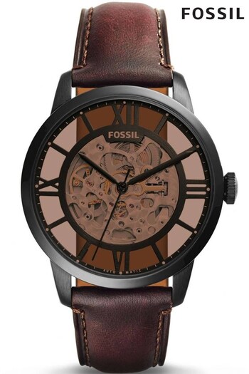 Fossil Gents Silver Tone Townsman Automatic Mechanical Watch (C71321) | £239