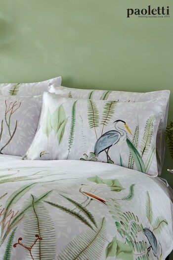 Riva Paoletti Set of 2 White Aaliyah Piped Pillowcases (C71382) | £17