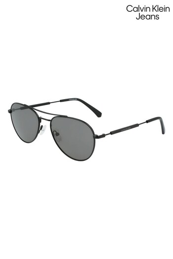 Calvin Klein Jeans Black Sunglasses (C71776) | £89