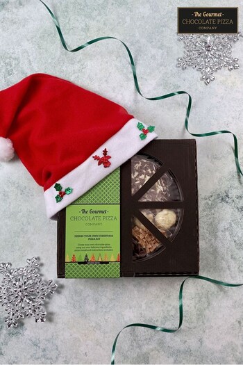 The Gourmet Chocolate Pizza Co Make Your Own Chocolate Pizza Christmas Gift Set (C71971) | £21