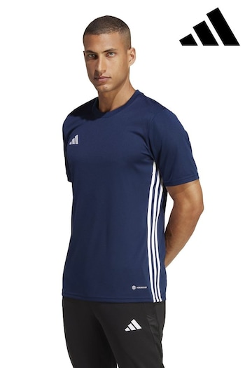 adidas Dark Blue Tabela 23 Jersey Shirt (C72323) | £18