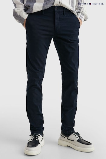 Tommy Hilfiger Blue Bleecker Slim Flex Chinos (C72344) | £110