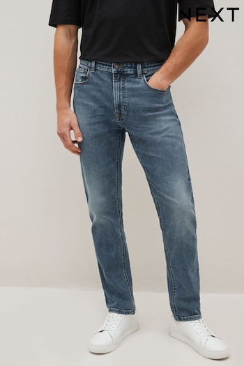 Vintage Mid Blue Slim Classic Stretch Jeans Eckhaus (C72364) | £25 - £28