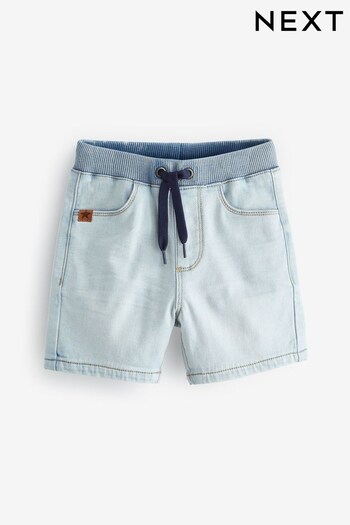 Light Blue Jersey Denim shirt Shorts (3mths-7yrs) (C72468) | £9.50 - £11.50