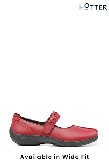 Hotter Red Hotter Shake II Blue Touch-Fastening Shoes (C72587) | £85
