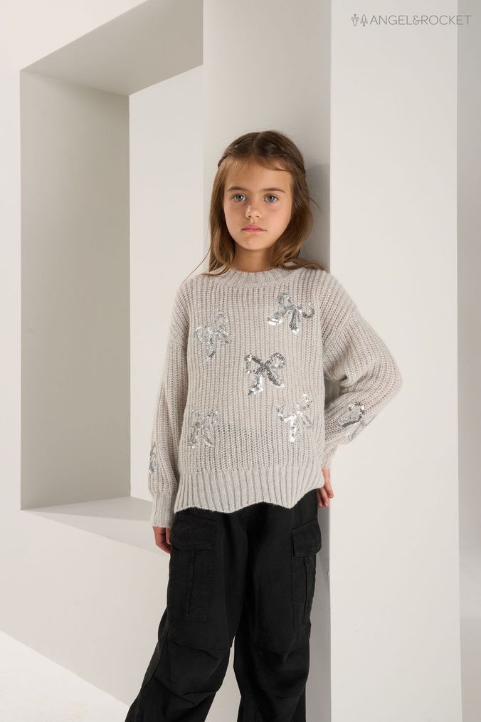 Kids top sequin jumper