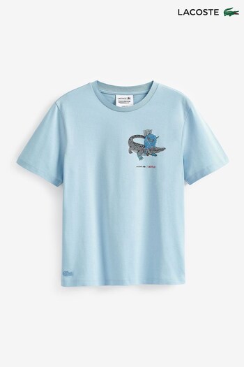 Lacoste Blue Collaboration 360 T-Shirt (C72713) | £75