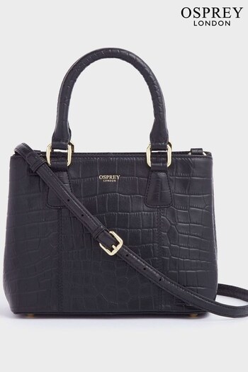 OSPREY LONDON The Mini Adaline Leather Grab Bag (C72824) | £155