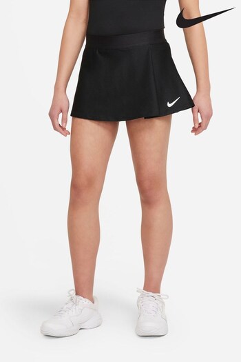 Nike meaning Black Court Dri-FIT Victory Tennis Skirt (C72979) | £33