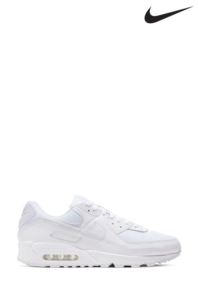 Nike White Air Max 90 Trainers (C73820) | £145