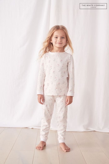 The White Company Pink Penguin Print Pyjama (C73862) | £22 - £24