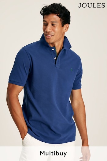 Joules Woody Blue Classic Fit women Polo Shirt (C73937) | £29.95