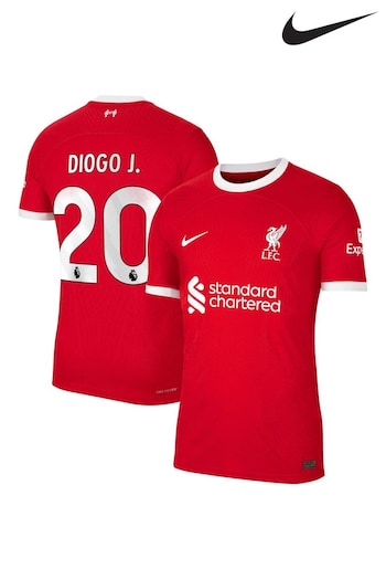 Nike Red Diogo J. - 20 Liverpool Home Match Shirt 2023-24 (C74032) | £143