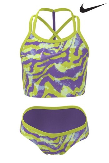 Nike Purple/Lime Animal Print Bikini (C74062) | £26