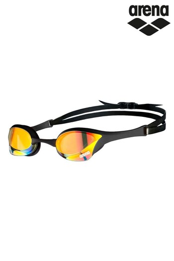 Arena Unisex Cobra Ultra Swipe Mirror Black Racing Goggles (C74918) | £54