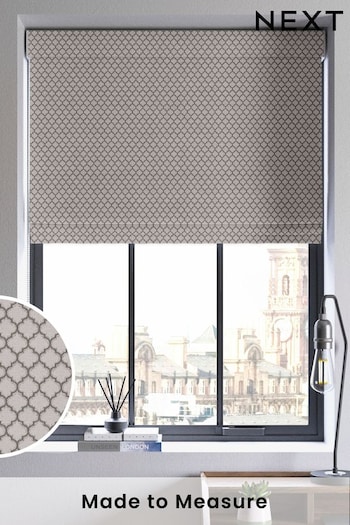 Silver Bramhall Made To Measure Roman Blind (C75199) | £84