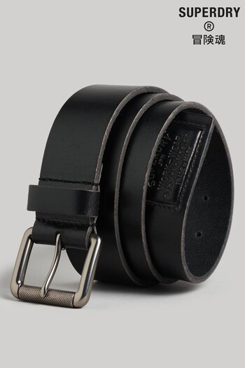 Superdry Black Vintage Boxed Belt (C75313) | £27