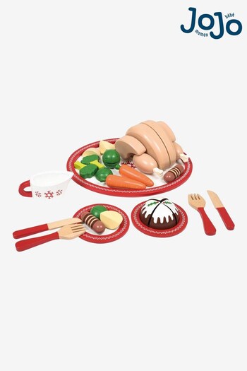 JoJo Maman Bébé Christmas Dinner Toy Set (C75749) | £29