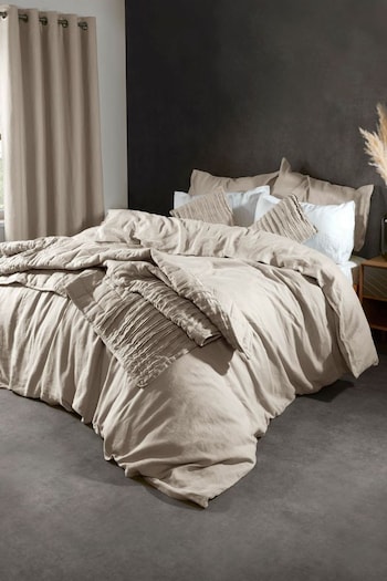 Lazy Linen Linen 100% Washed Linen Cushion (C75938) | £45