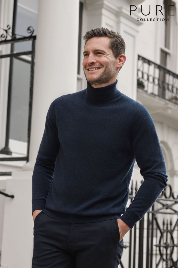 Pure collection mens cashmere sweaters shop