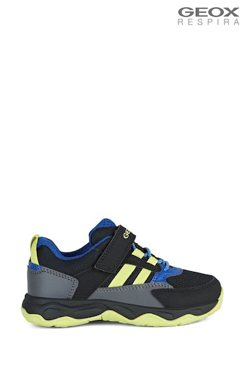 Geox Boys J Calco A Black Sneakers (C76117) | £50