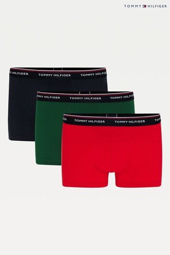 Tommy Hilfiger Blue Boxers Three Pack (C76307) | £44