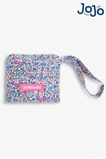 JoJo Maman Bébé Pink Ditsy Print Wipe Clean Pack-Away Pocket Highchair (C76312) | £16