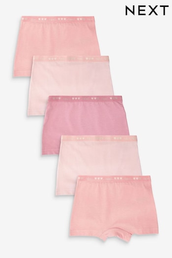 Pink Shorts 5 Pack (2-16yrs) (C76435) | £12 - £18