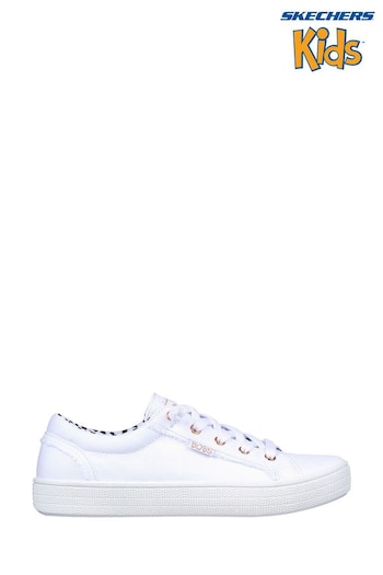 Skechers White Bobs Extra Cute Womens Trainers (C76557) | £52