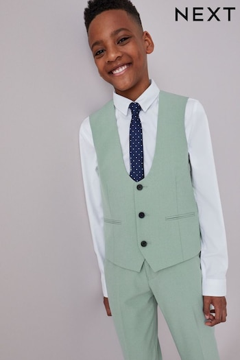 Sage Green Waistcoat (12mths-16yrs) (C76576) | £16 - £25