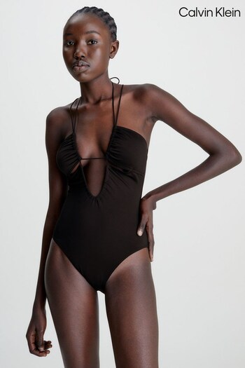 Calvin Klein Black Core Multi Ties One Piece Swimsuit (C76604) | £120
