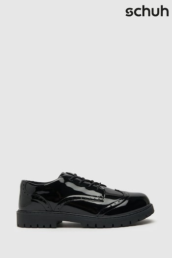 Schuh Loving Patent Black Shoes (C76645) | £32