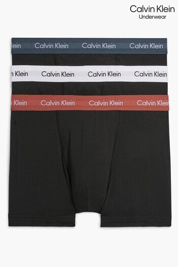 Calvin Klein Three Pack Black Boxers – Modern Cotton (C77139) | £42