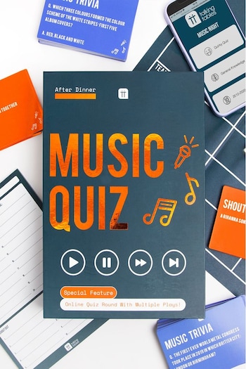 Talking Tables After Dinner Music Quiz Game (C77162) | £22