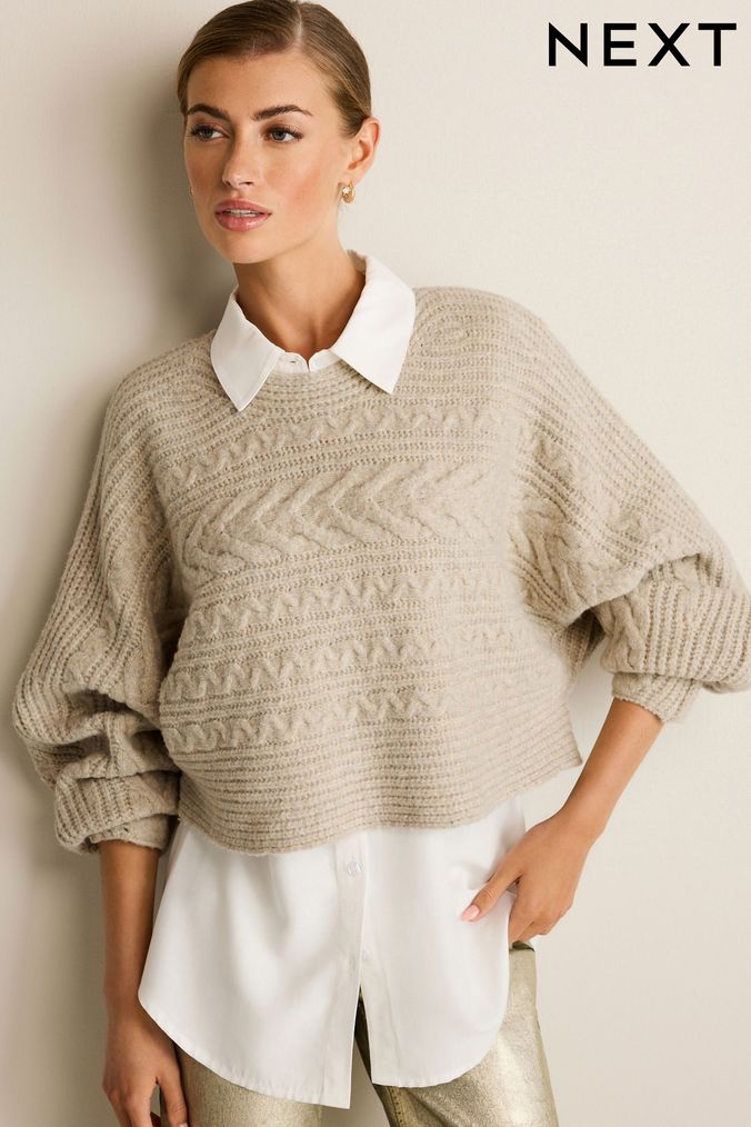 Womens jumper shirt best sale combo