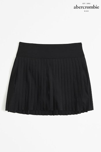 Abercrombie & Fitch Active Sports Pleated Black Skirt (C77396) | £24