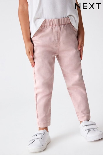 Pink 1 Pack Elasticated Waist Jeggings (3mths-7yrs) (C77900) | £9 - £11